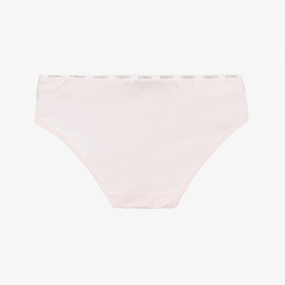 La Perla - Girls Pink Cotton Bra Top